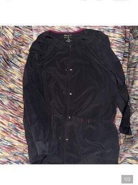 Scrubstar women’s  Jacket with Pink Trim